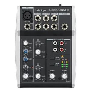 Mezcladora Interfaz Behringer Xenyx 502s