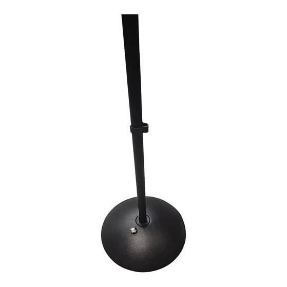 Pedestal de Micrófono con Base Redonda On-stage  4