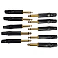 PACK DE 10 CONECTORES PLUG TS GOLDEN 6 3mm NOVATRONIC - Miniatura 1