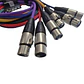 Pack 6 Cables Xlr Kirlin Colores 1mtrs - Miniatura 5