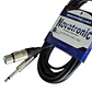 PACK de 3 cables de Microfono XLR HEMBRA A Plug 6,3mm. Novatronic  - Miniatura 2