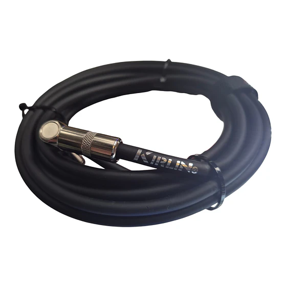 Cable De Instrumento 6 Metros Ipcv242-6m Bk Kirlin 4