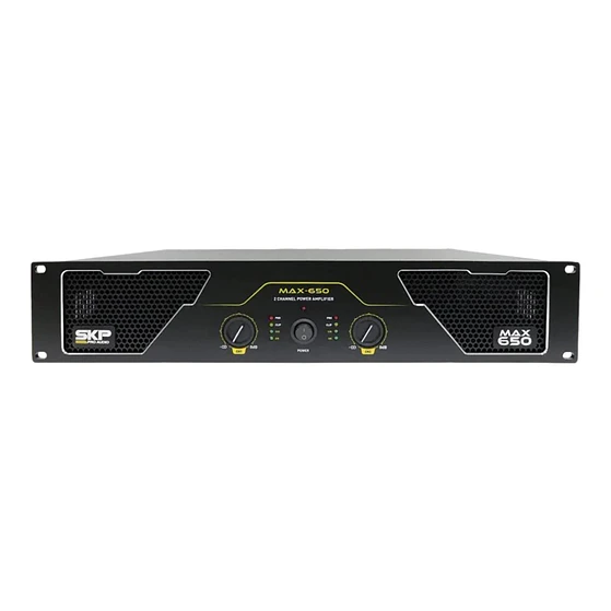 AMPLIFICADOR DE POTENCIA SKP MAX 650 2