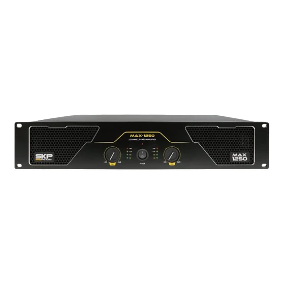AMPLIFICADOR DE POTENCIA SKP MAX 1250 4
