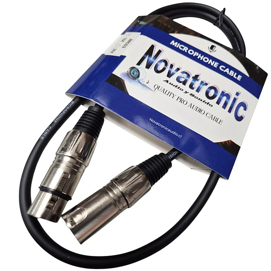 Cable De Microfono Xlr 1 Mt  1