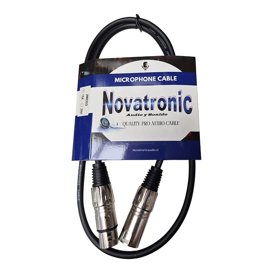 Cable De Microfono Xlr 1 Mt  3