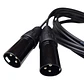 Cable de Audio de 2 XLR macho a 2 RCA macho - Miniatura 4
