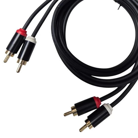 Cable de Audio Rca a Rca 1.5mt 2