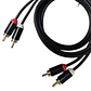 Cable de Audio Rca a Rca 1.5mt - Miniatura 2
