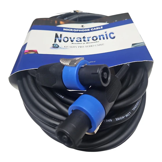 Cable Speakon 10 Mtrs. novatronic 3