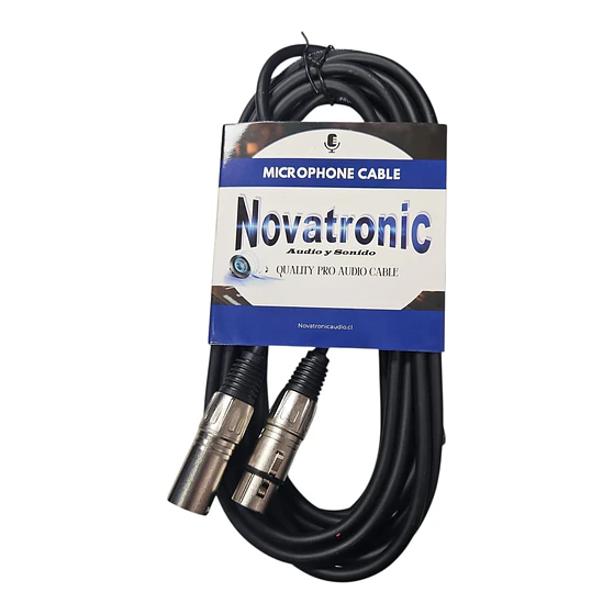 cable de micrófono Novatronic JMC03-10M  1