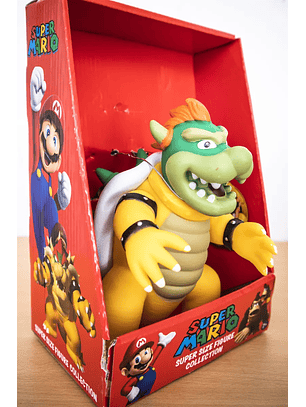 Figura Muñeco Bowser Grande - Super Mario 22cm 
