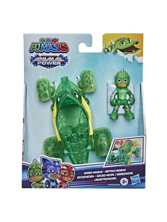 Vehículo Pj Masks Geckomóvil Animal Power verde 1