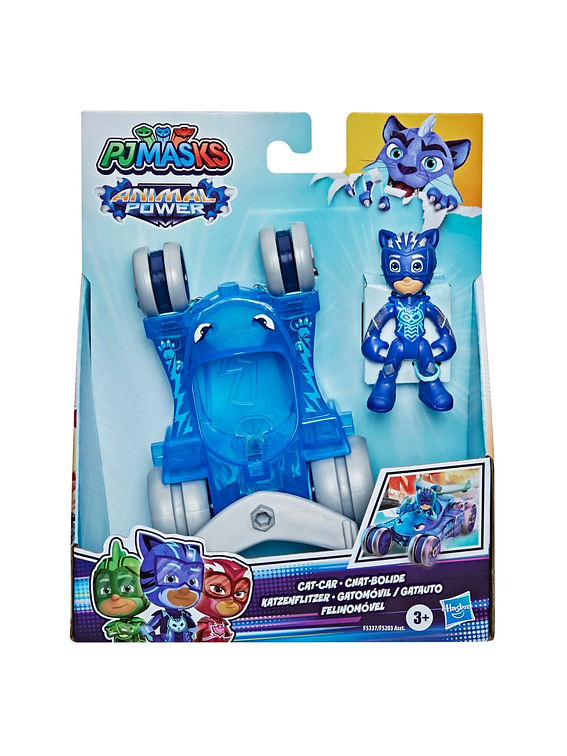 Vehículo P Pj Masks Gatomóvil Animal Power 1