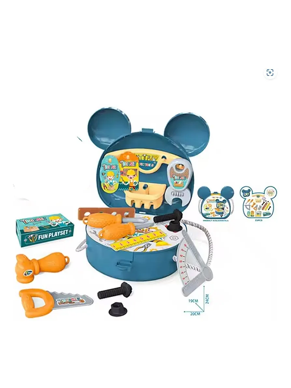 Valija De Juguete Constructor Y Herramientas 2