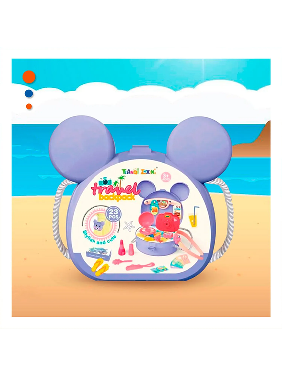 Cartera con Set de Belleza de Niñas 1