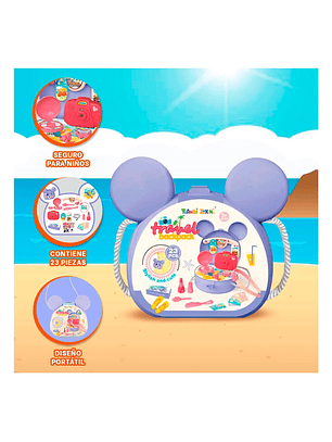 Cartera con Set de Belleza de Niñas