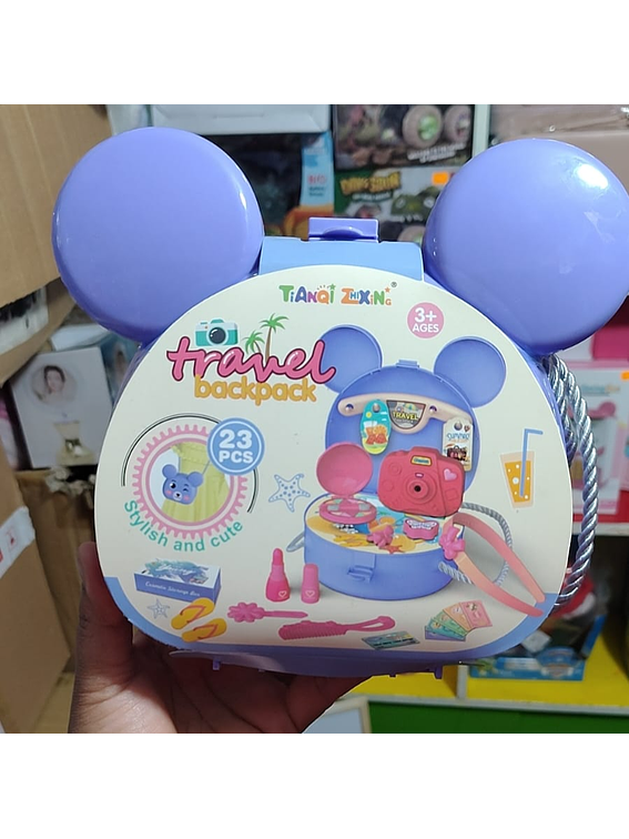 Cartera con Set de Belleza de Niñas 3