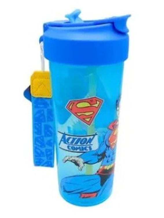 Tomatodo Shaker kawaii Superman Rosado 650 ml 2