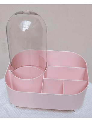 Caja De Almacenamiento De Cosméticos Multifuncional Rosa