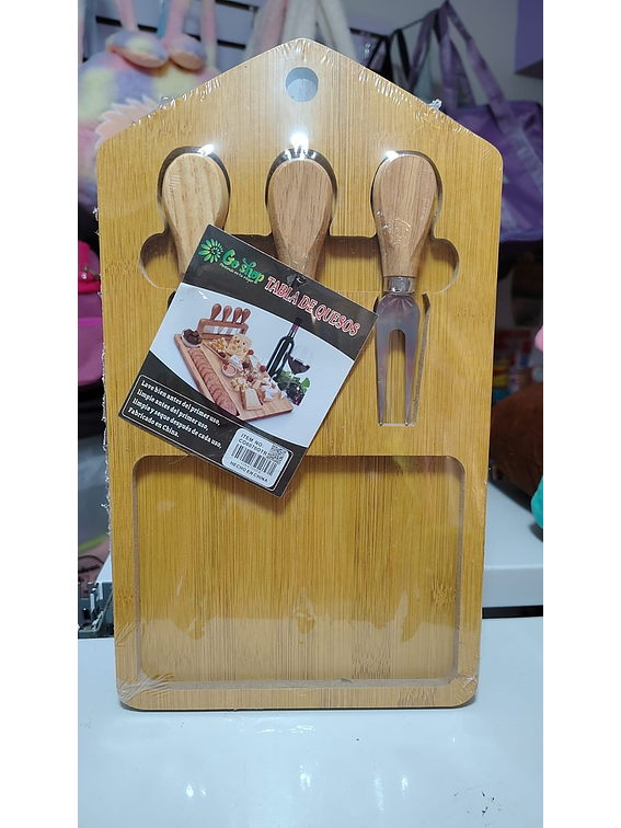 Tabla Piqueos Rectangular  3