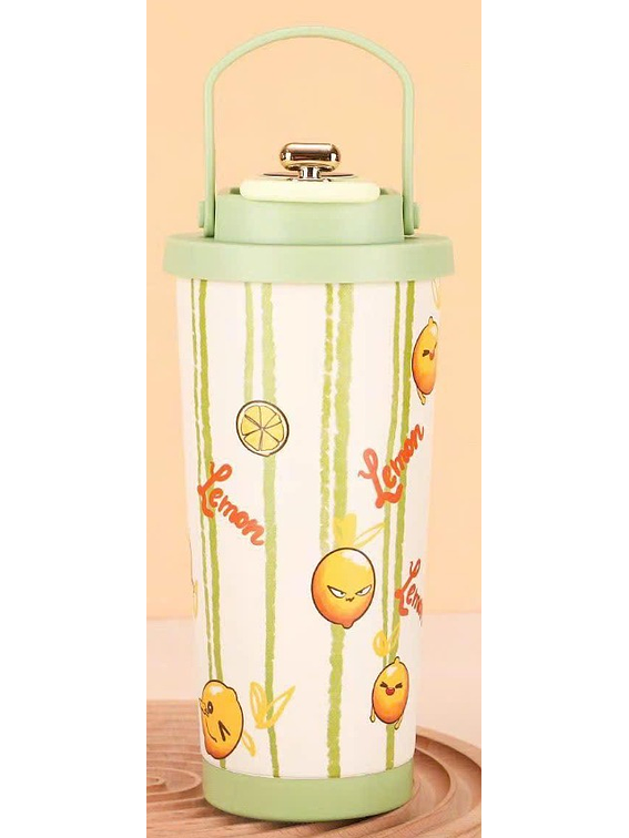 Vaso Termo Fruit Digital 500ml Verde 1