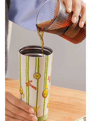 Vaso Termo Fruit Digital 500ml Verde