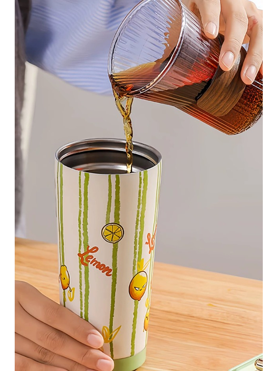 Vaso Termo Fruit Digital 500ml Verde 2