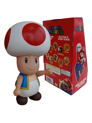 Figura Muñeco Toad Hongo - Super Mario 22cm 