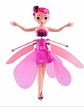 Muñeca Hada Voladora Con Sensor Recargable Multicolor Rosado - Miniatura 1