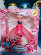 Muñeca Hada Voladora Con Sensor Recargable Multicolor Rosado - Miniatura 2
