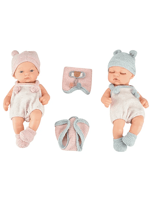 Bebés Mellizas Recien Nacidas (25cm)