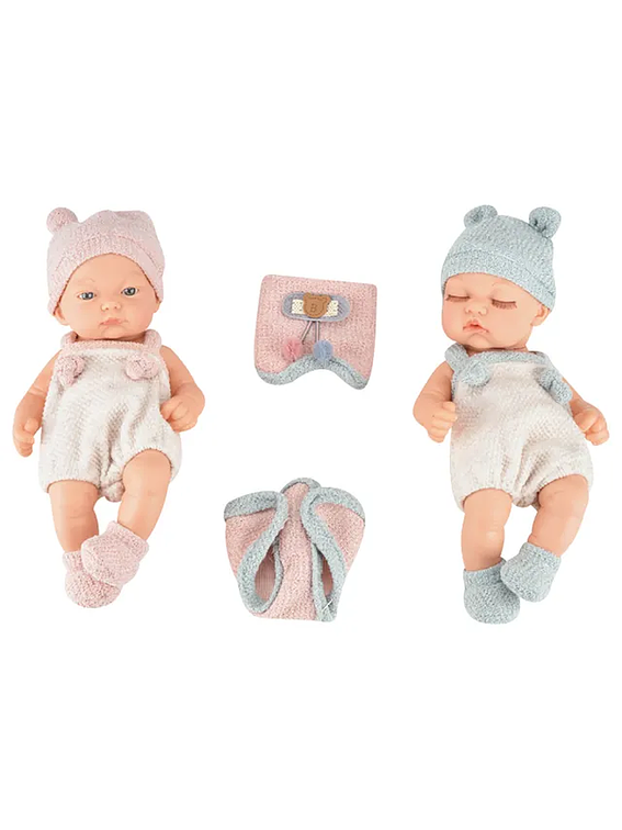 Bebés Mellizas Recien Nacidas (25cm) 2