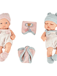 Bebés Mellizas Recien Nacidas (25cm) - Miniatura 2