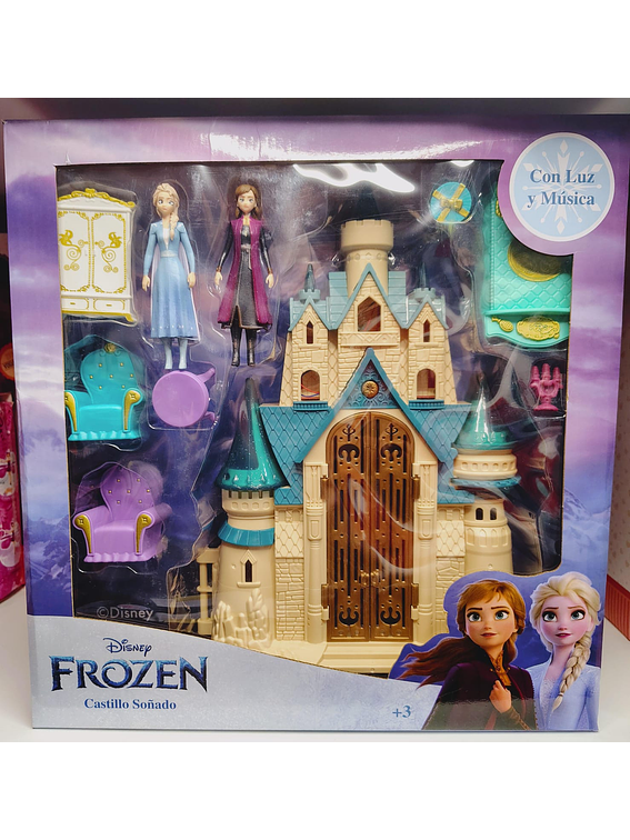 CASTILLO GRANDE MUSICAL FROZEN y ACCESORIOS 1