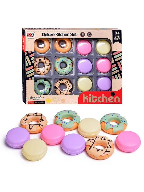 Set de comida chatarra con donas 2