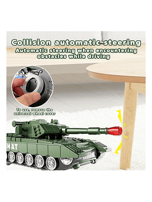 Tanque Transformable Robot Con Humo , Luz y Sonido