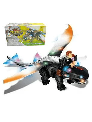 Dragón Chimuelo con Sonido y Luces