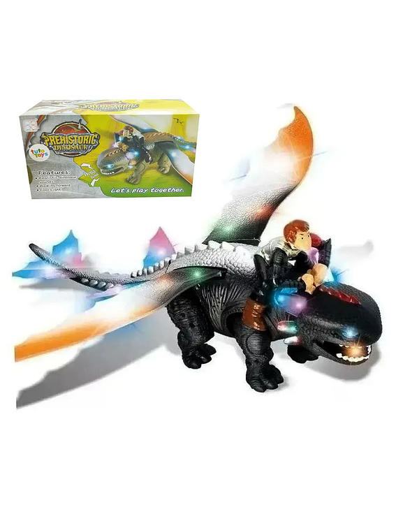 Dragón Chimuelo con Sonido y Luces 1