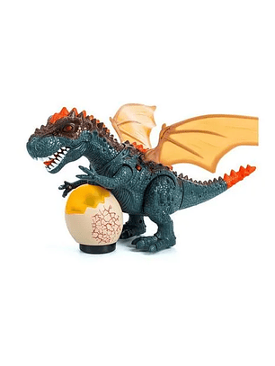 Dinosaurio Musical con Luces Bota Humo