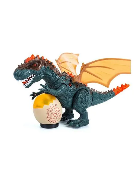 Dinosaurio Musical con Luces Bota Humo 1