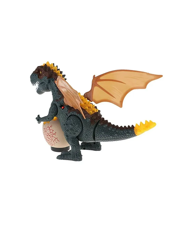 Dinosaurio Musical con Luces Bota Humo 2