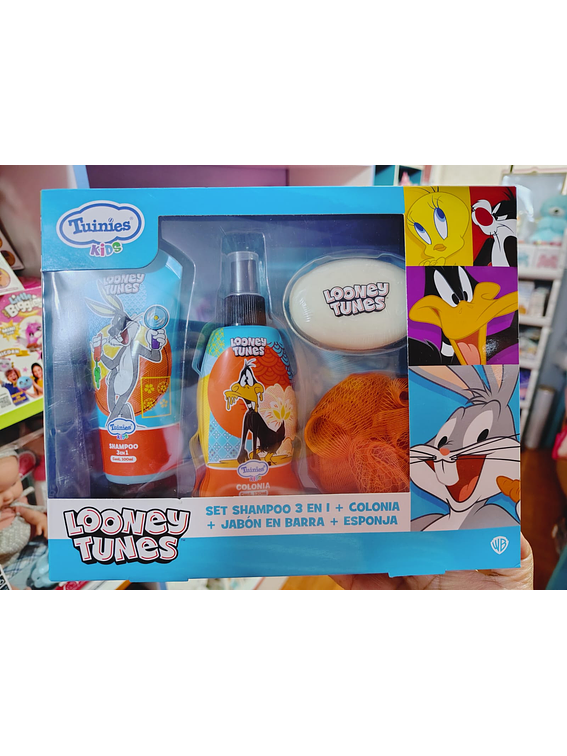 Set de baño para niños con la temática de los Looney Tunes 1