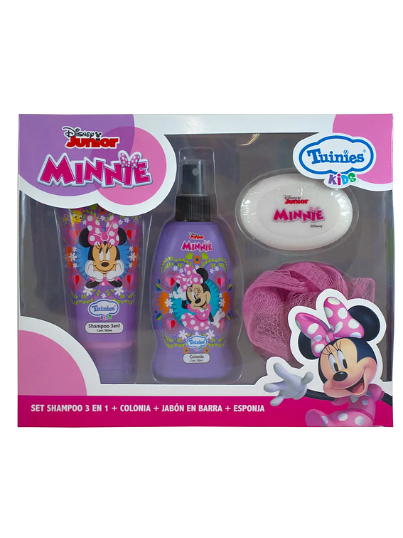 Set de baño para niños con la temática de Minnie Mouse 1