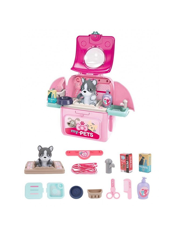 SET MOCHILA MASCOTA MY-PETS 2