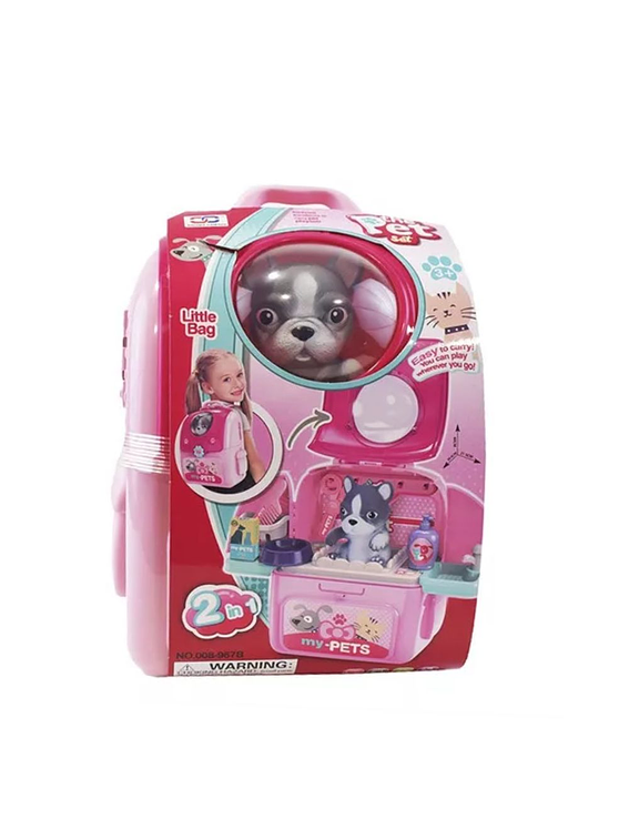 SET MOCHILA MASCOTA MY-PETS 3