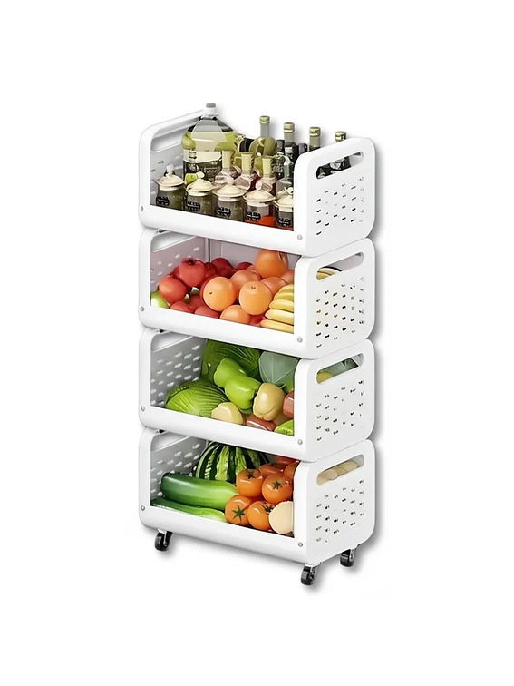 Estante organizador multiuso de 4 Niveles 1