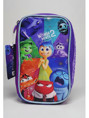 Cartuchera Multibox Disney Intensamente 2 - Ansiedad y Alegría.