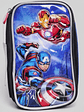 Cartuchera Escolar Avengers Marvel - Iron Man y Capitán América - Miniatura 1