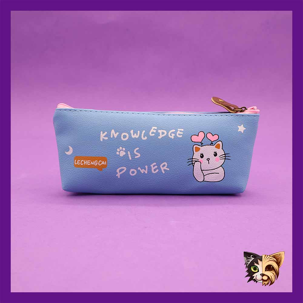 Estuche Gato Cuerina